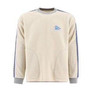 And Wander Textured Fleece Sweater With Contrasting Accents - NWT